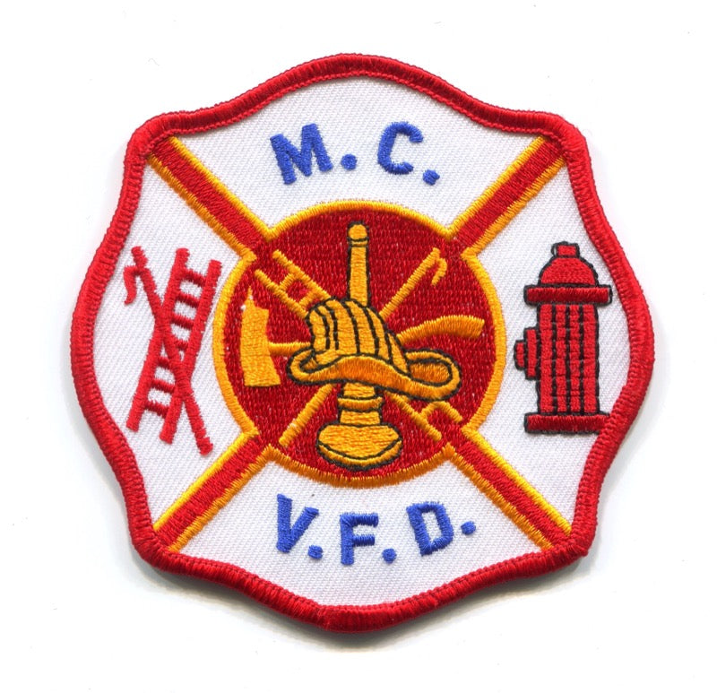 MC Volunteer Fire Department Patch Unknown State