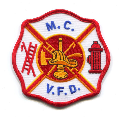 MC Volunteer Fire Department Patch Unknown State