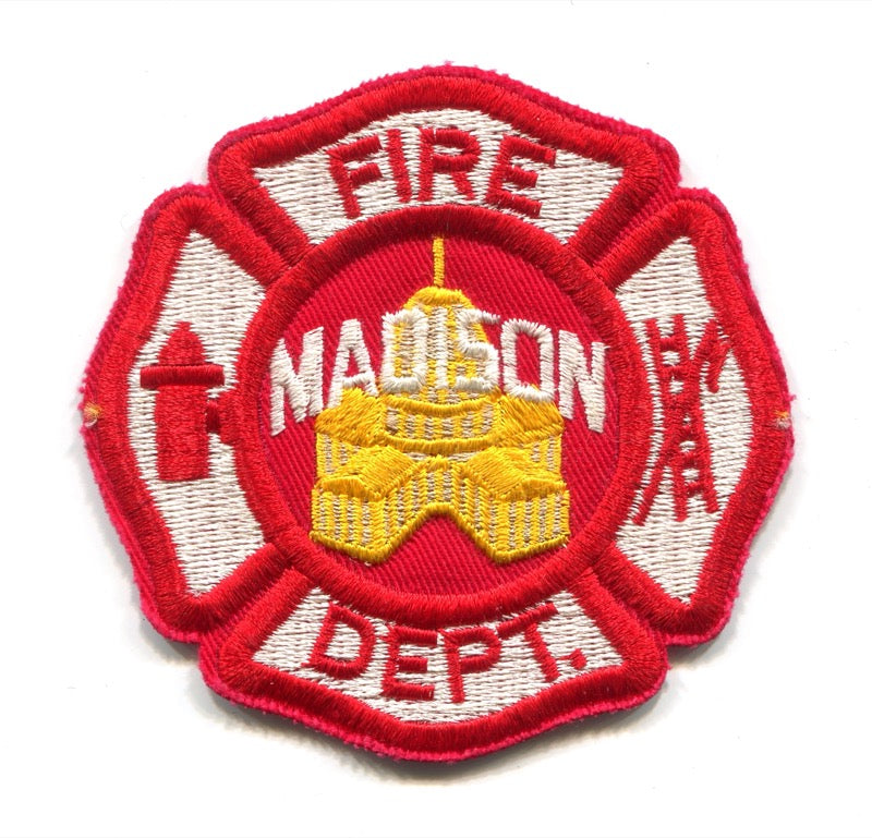 Madison Fire Department Patch Wisconsin WI
