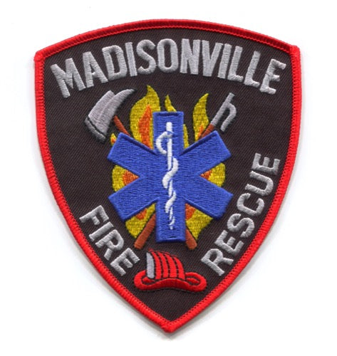 Madisonville Fire Rescue Department EMS Patch Tennessee TN