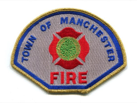 Manchester Fire Department Patch Connecticut CT