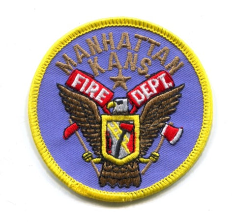 Manhattan Fire Department Patch Kansas KS
