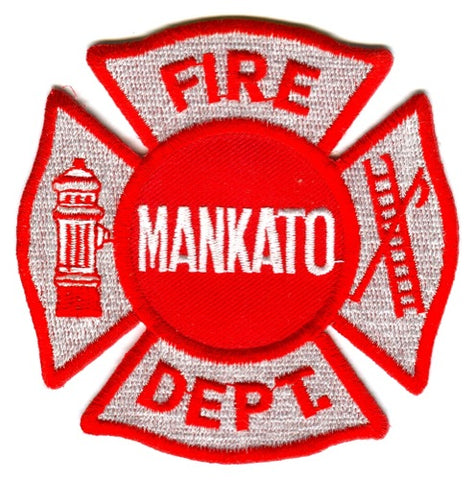 Mankato Fire Department Patch Minnesota MN