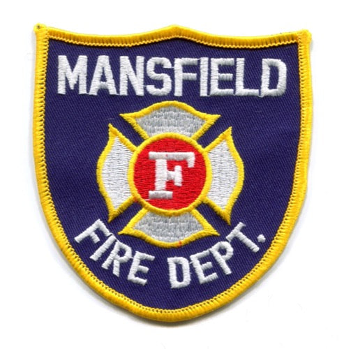 Mansfield Fire Department Patch Ohio OH
