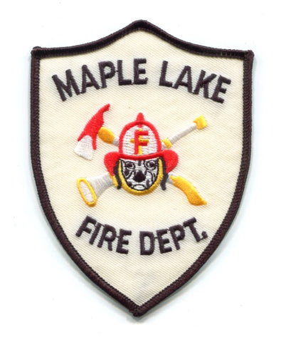 Maple Lake Fire Department Patch Minnesota MN