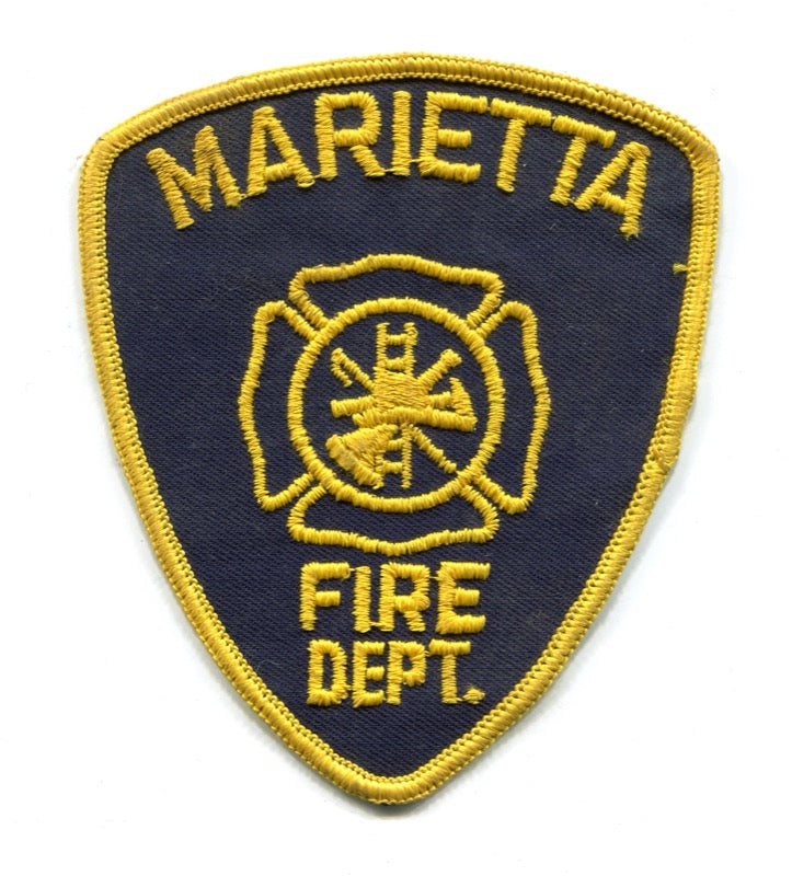 Marietta Fire Department Patch Ohio OH