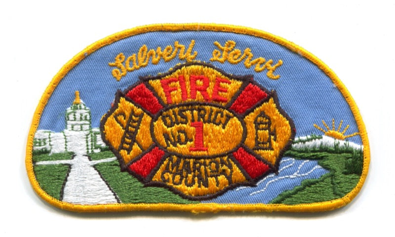 Marion County Fire District Number 1 Patch Oregon OR