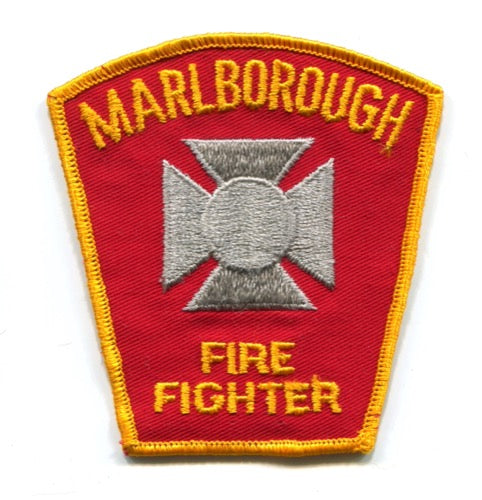 Marlborough Fire Department Firefighter Patch Massachusetts MA