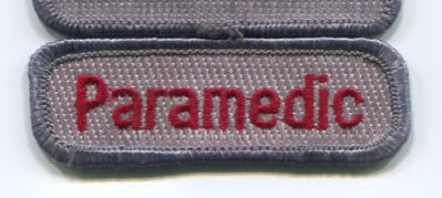 Med Trans of the Rockies Paramedic EMS Patch Colorado CO ROCKER ONLY DEFUNCT