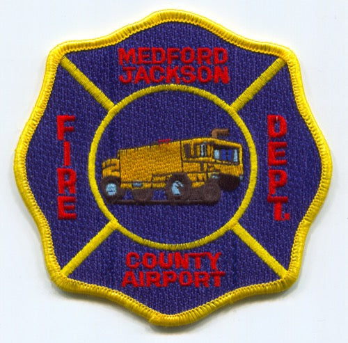 Medford Jackson County Airport Fire Department Patch Oregon OR