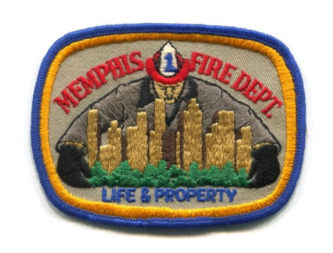 Memphis Fire Department Patch Tennessee TN