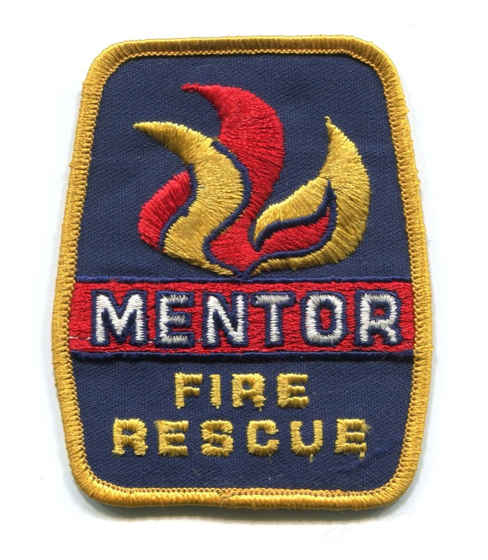 Mentor Fire Rescue Department Patch Ohio OH
