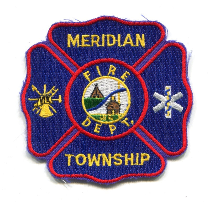 Meridian Township Fire Department Patch Michigan MI