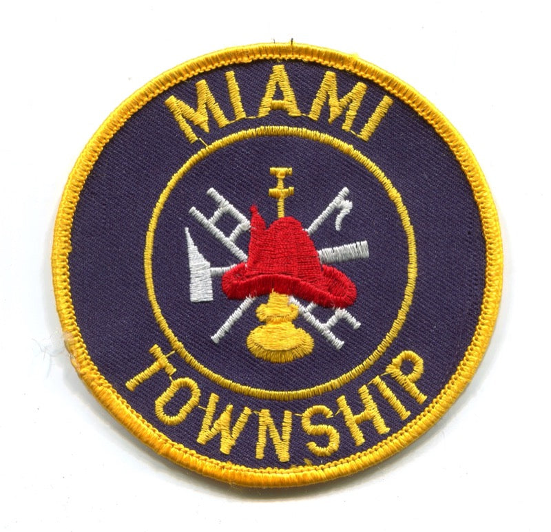 Miami Township Fire Department Patch Ohio OH