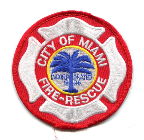 Miami Fire Rescue Department Patch Florida FL