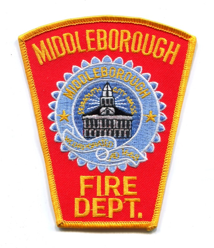 Middleborough Fire Department Patch Massachusetts MA