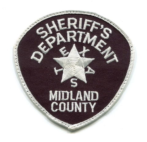 Midland County Sheriffs Department Patch Texas TX