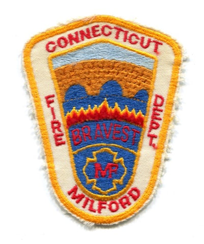 Milford Fire Department Patch Connecticut CT