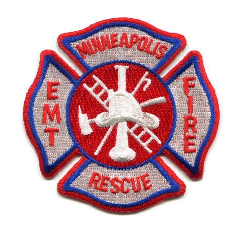 Minneapolis Fire Rescue Department EMT Patch Minnesota MN