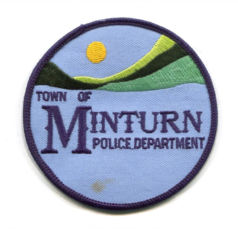 Minturn Police Department Patch Colorado CO