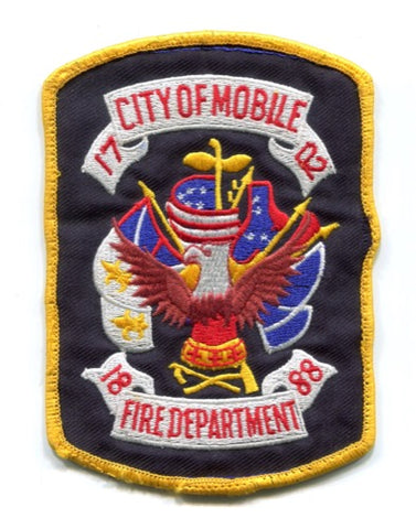 Mobile Fire Department Patch Alabama AL
