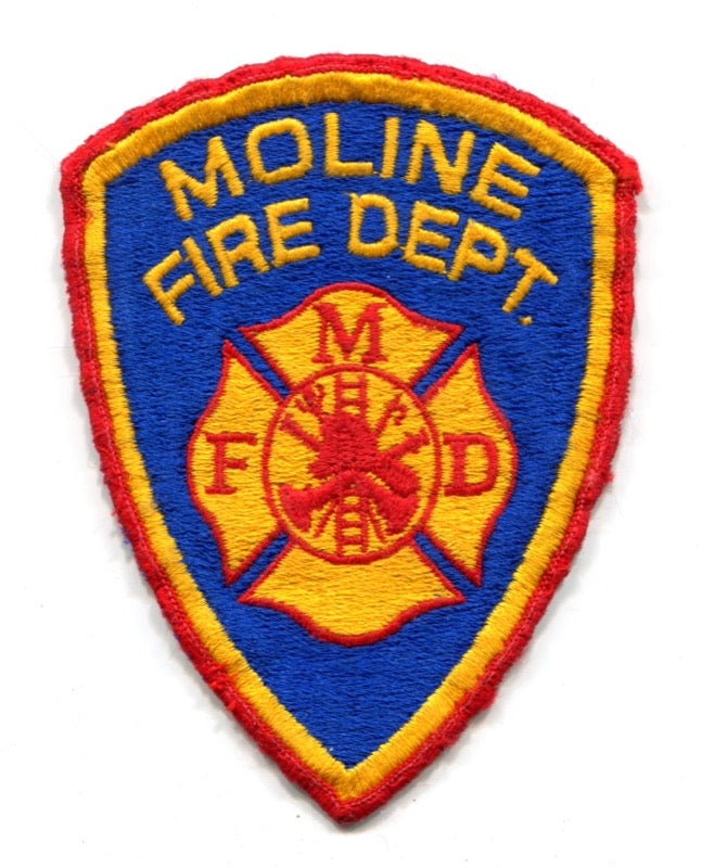 Moline Fire Department Patch Illinois IL