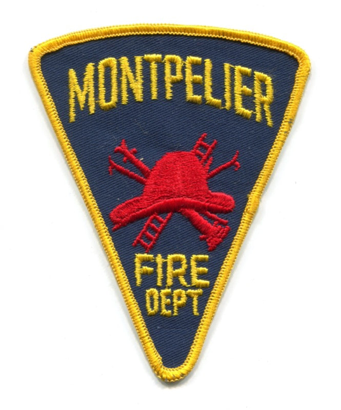 Montpelier Fire Department Patch Ohio OH