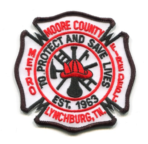 Metro Moore County Fire Department Lynchburg Patch Tennessee TN