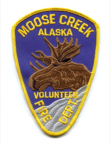 Moose Creek Volunteer Fire Department Patch Alaska AK