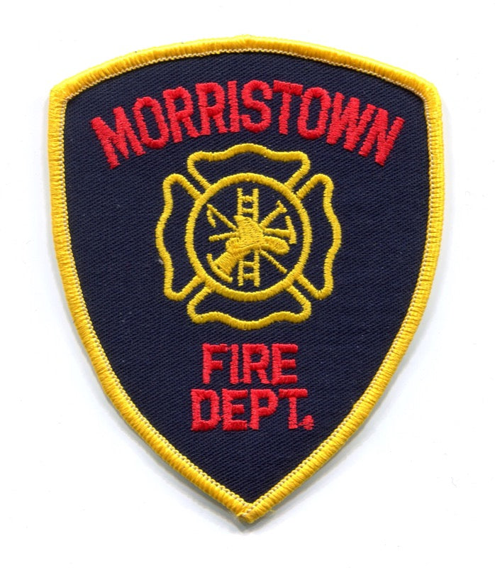 Morristown Fire Department Patch New Jersey NJ