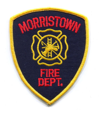 Morristown Fire Department Patch New Jersey NJ