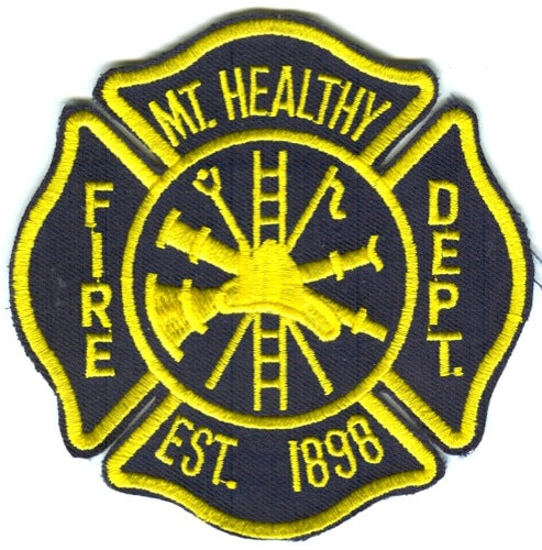 Mount Healthy Fire Department Patch Ohio OH