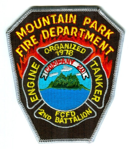 Mountain Park Fire Department Company 20 Georgia GA