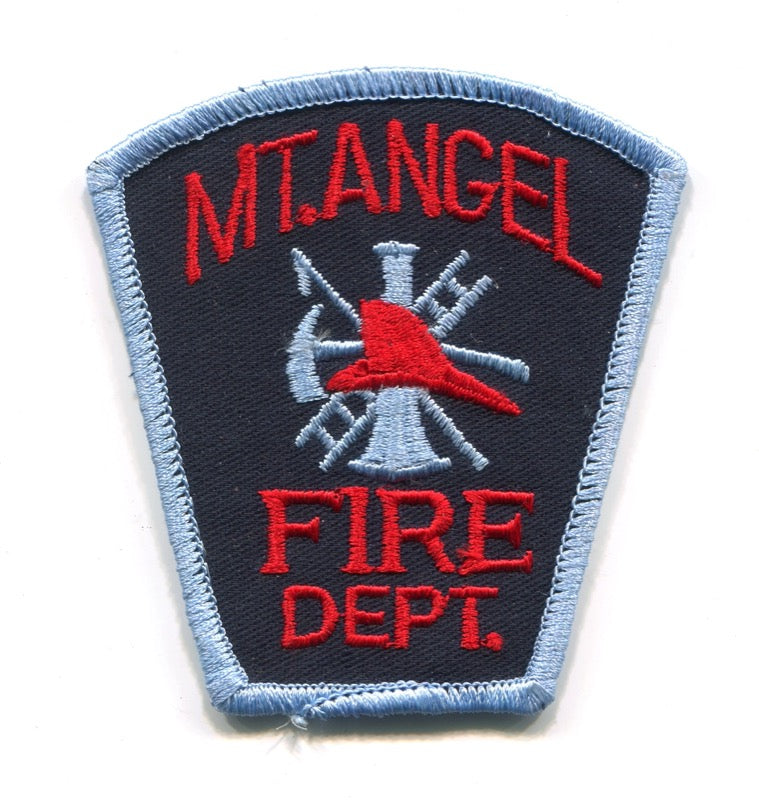 Mount Angel Fire Department Patch Oregon OR