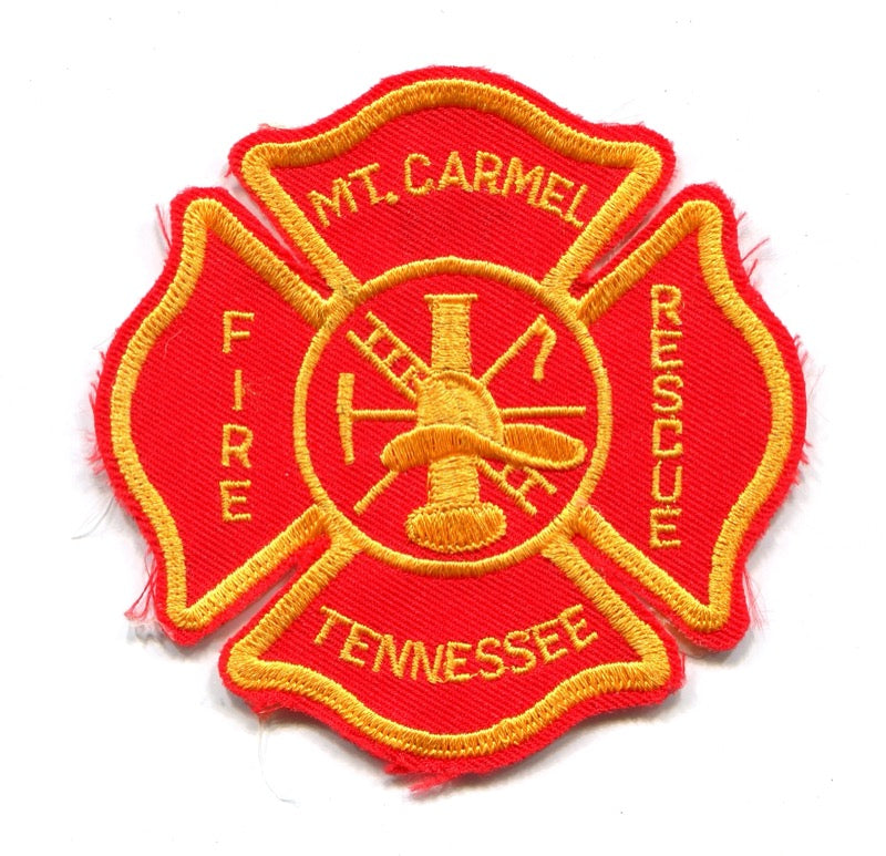 Mount Carmel Fire Rescue Department Patch Tennessee TN