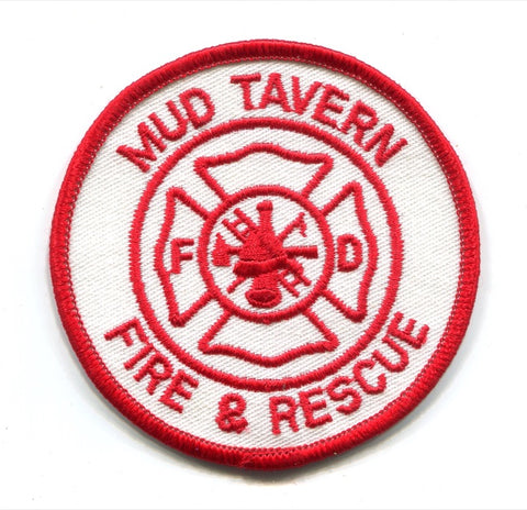 Mud Tavern Fire and Rescue Department Patch Alabama AL