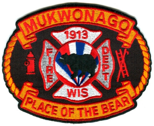 Mukwonago Fire Department Patch Wisconsin WI