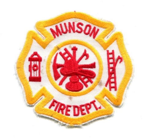 Munson Fire Department Patch Ohio OH