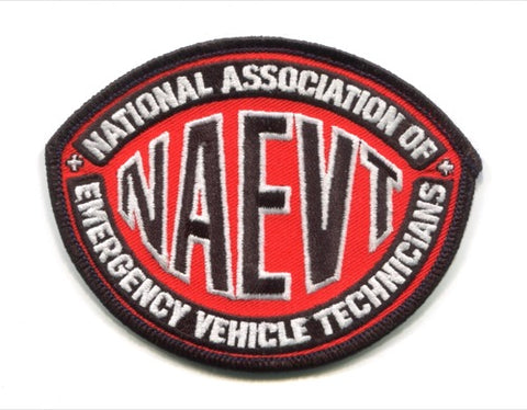 National Association of Emergency Vehicle Technicians NAEVT Patch Massachusetts MA