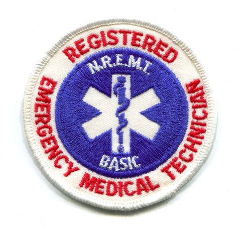 Nationally Registered Emergency Medical Technician NREMT EMS Patch No State Affiliation