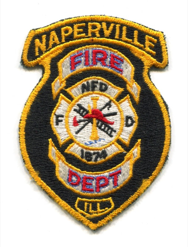 Naperville Fire Department Patch Illinois IL