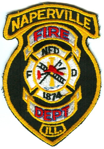 Naperville Fire Department Patch Illinois IL