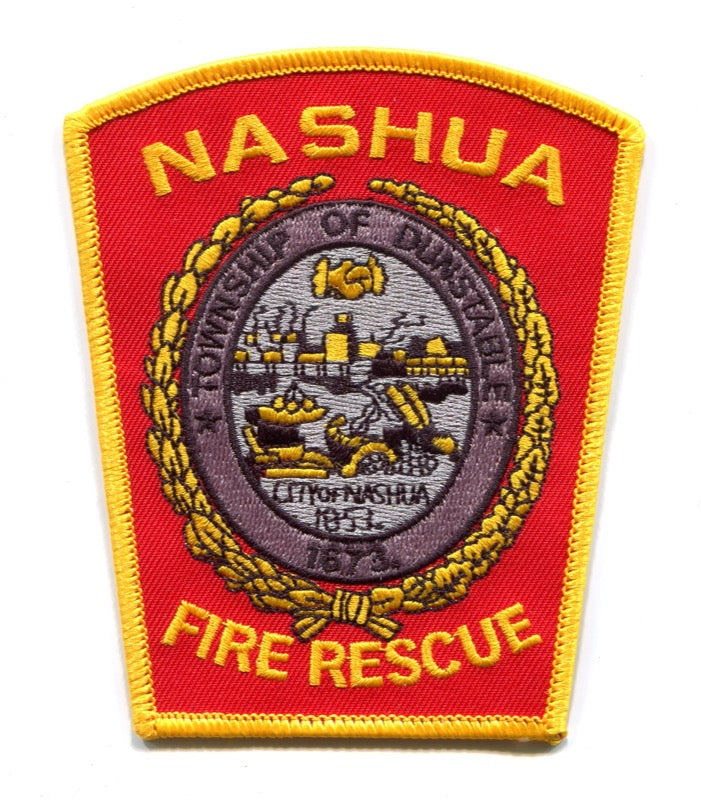 Nashua Fire Rescue Department Patch New Hampshire NH
