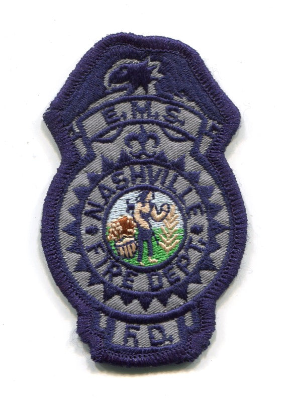 Nashville Fire Department Emergency Medical Services EMS Patch Tennessee TN