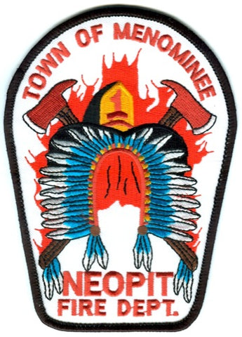 Neopit Fire Department 1 Town of Menominee Patch Wisconsin WI