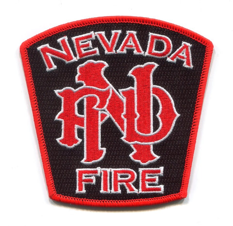 Nevada Fire Department Patch Missouri MO
