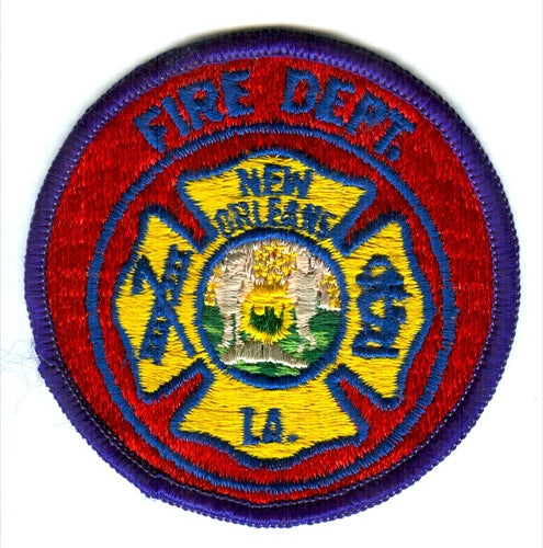 New Orleans Fire Department Patch Louisiana LA