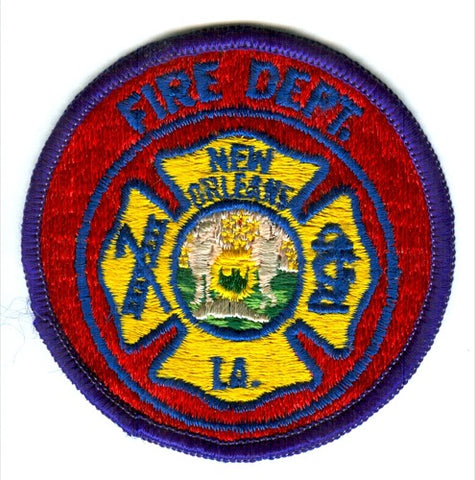 New Orleans Fire Department Patch Louisiana LA