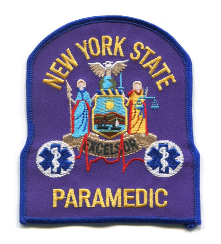 New York State Paramedic EMS Patch New York NY