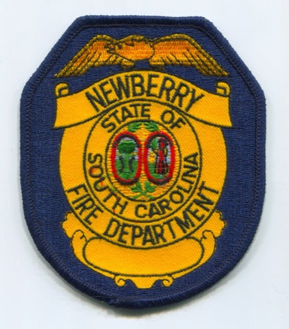 Newberry Fire Department Patch South Carolina SC